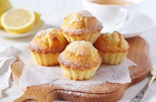 Muffin - Citromos–túrós muffin